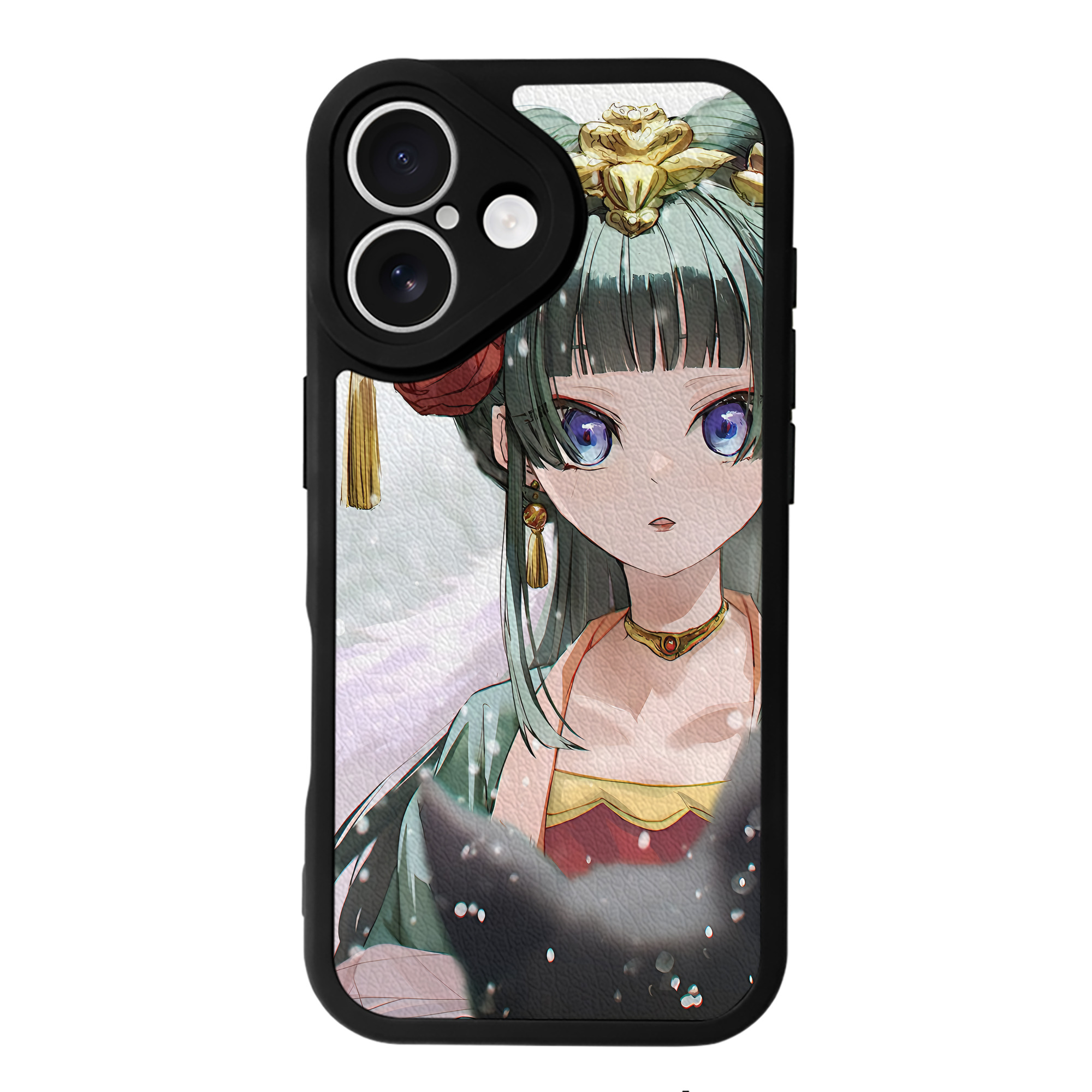 薬屋のひとりごと The Apothecary Diaries 【iPhone 16シリーズ対応】シリコンスマホケース（レザー調） 材質：シリコン